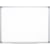 Whiteboard Q-CONNECT, aluminium frame, melamine, 1 zijde wit, 1 z