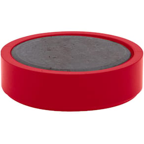 Magnet Q-CONNECT, 10 St., Ø 35 mm, rot