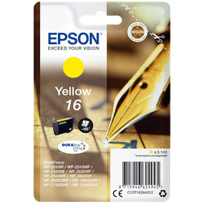 Bläckpatron EPSON C13T16244012 Gul