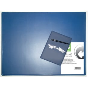 Schreibunterlage Q-CONNECT, 63 x 50 cm, blau