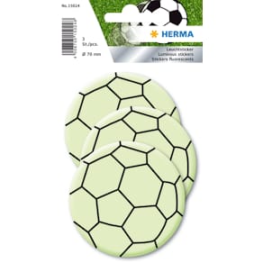 Herma stickers selvlysende fodbolde (3)