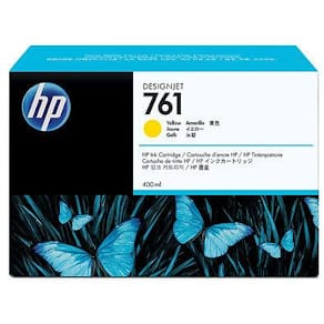 HP 761 yellow ink cartridge, 400ml