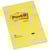 Memoblok Post-it Notes, 102 x 152 mm, geel, geruit, blok van 100