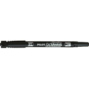 Märkpenna PILOT BG Twin Marker Svart
