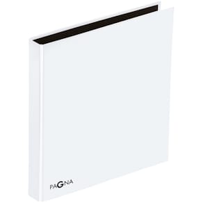 Ringbuch PAGNA Basic 20405, A5, 4-Ring, Pappe, weiß