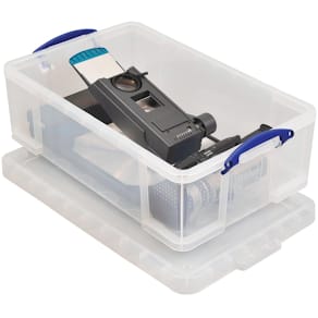 Opbergdoos Really Useful Box 50 liter, transparant