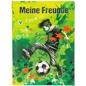 Freundebuch GOLDBUCH Stürmer, 88 Seiten, bunt