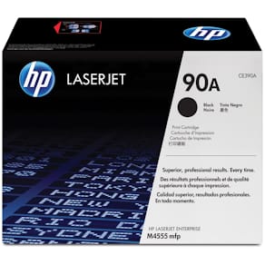 Toner HP 90A, 10.000 pagina's, OEM CE390A, zwart