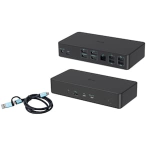 Univ dual dock 2xDP 2xHDMI 2xUSB-C 5xUSB-A GLAN 100W PD