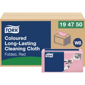 Rengörduk Tork Färgkodad Röd 40/FP
