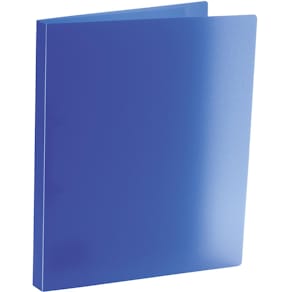 Ringmap Bronyl, voor ft A4, uit PP, 2 D-ringen van 15 mm