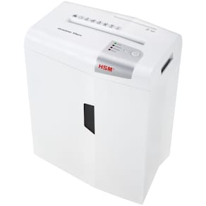 Aktenvernichter HSM shredstar X6pro, weiß/silber