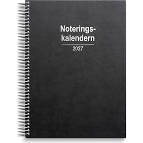 Burde Noteringskalendern 2027 svart