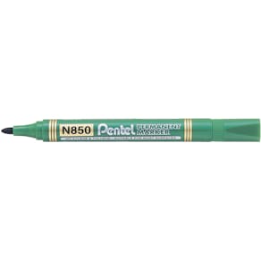 Marker Pentel N850-D, permanent, groen