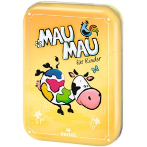 Kartenspiel MOSES. Mau-Mau für Kinder, sortiert, ab 5 Jahren