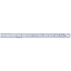 Linjal LINEX stål 30cm