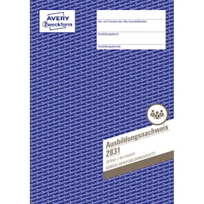 Ausbildungsnachweis Avery Zweckform, A4