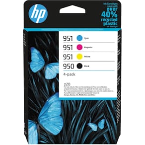 Inktcartridge HP 950 en 951, OEM 6ZC65AE, 4 kleuren, 700-1.000 p