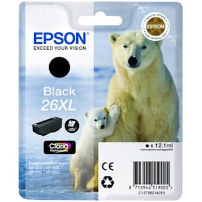 Tintenpatrone Epson 26XL, schwarz