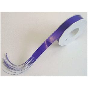 Ringelband Noname, 25 mm x 91 m, lila, uni glänzend