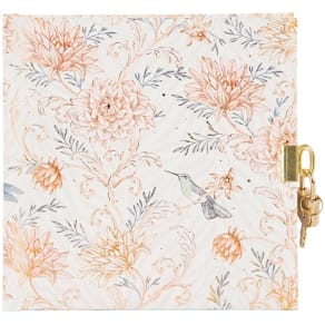 Tagebuch TURNOWSKY Hybrid Heritage, mit Schloss, apricot