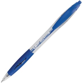 Bläckkulpenna BIC Atlantis Medium Blå, 1.0mm, dokumentäkta, 12st