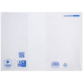 Buchschoner COLIBRI by OXFORD Eco Shield, 33x25 cm, transparent