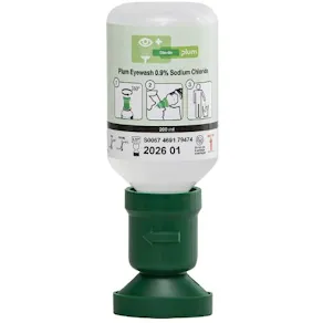 Wound and Eyewash PLUM 0,9% SodChl 200ml