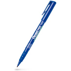 Märkpenna perm. PENTEL fine blå