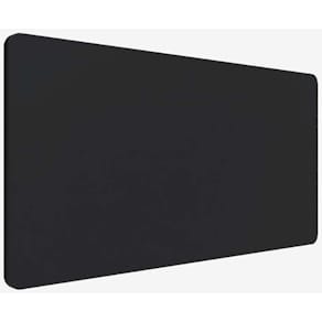 Bordskærm Lintex Edge sort 700x1400 mm, palle 25 stk