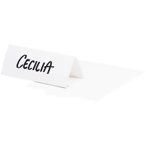 Bordsskylt Papper, 220x70mm, 50/fp