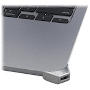 Compulocks Ledge Lock Adapter for MacBook Air 13" M2-M4 Silver