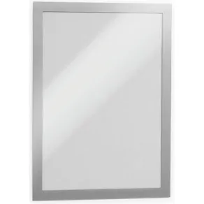 Magnetram DURABLE Duraframe A4, silver ram, självhäftande, 2/fp