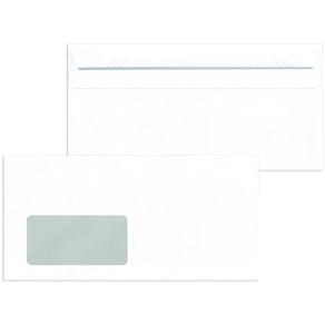 Briefhülle MAILMEDIA, DIN Lang, Fenster rechts, selbstklebend, 80