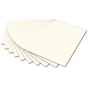 Fotokarton Folia, 50 x 70 cm, perlweiß, 300 g/m², 10 Blatt