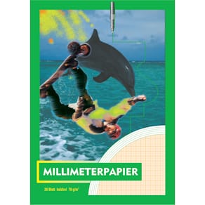Millimeterpapierblock PVP, A3, 20 Blatt