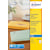 Adresetiketten Avery J8560-25, 63,5 x 38,1 mm, transparant, 525