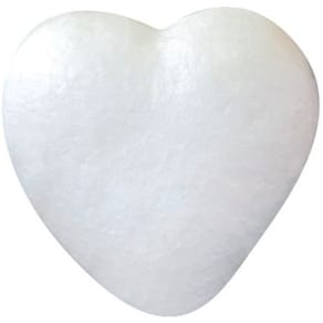 Frigolithjärta, 80mm, 25/fp