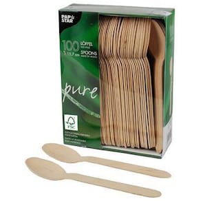 Bestick Sked PURE FSC 15,7cm 100/fp