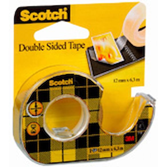 Product Image for Dobbeltklæbende tape incl. disp 12mmx6,3m