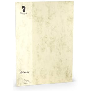 Briefbogen Rössler Coloretti, A4, 80 g/m², 10 St., chamois
