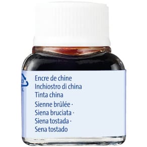 Tusche Pelikan, 10 ml, Gebrannte Siena