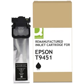 Tintenpatrone Q-CONNECT ersetzt Epson T9451, schwarz