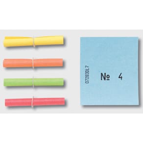 Röllchenlose WOLF & APPENZELLER, sortiert, 1–1000, Beutel