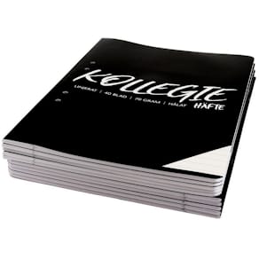 Kollegiehäfte A4 70g 40 blad linjerat