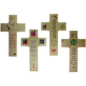 Kinderkreuz Noname, sortiert, Holz