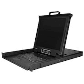 StarTech.com 8-ports rackmonterad KVM-konsol med 1,8 m kablar