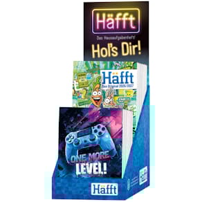 Hausaufgabenheft Häfft Original, A5, 2026/27, Display (24 Stück)