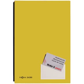 Unterschriftsmappe PAGNA, 20-tlg., gelb