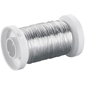 Blumendraht Knorr Prandell, 150 m, versilbert